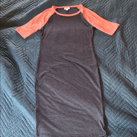 SOFT T-Shirt sheath dress knee length form fit XXS - Picture 7 of 8